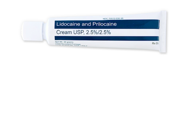Lidocaine and Prilocaine Cream USP, 2.5%/2.5%
